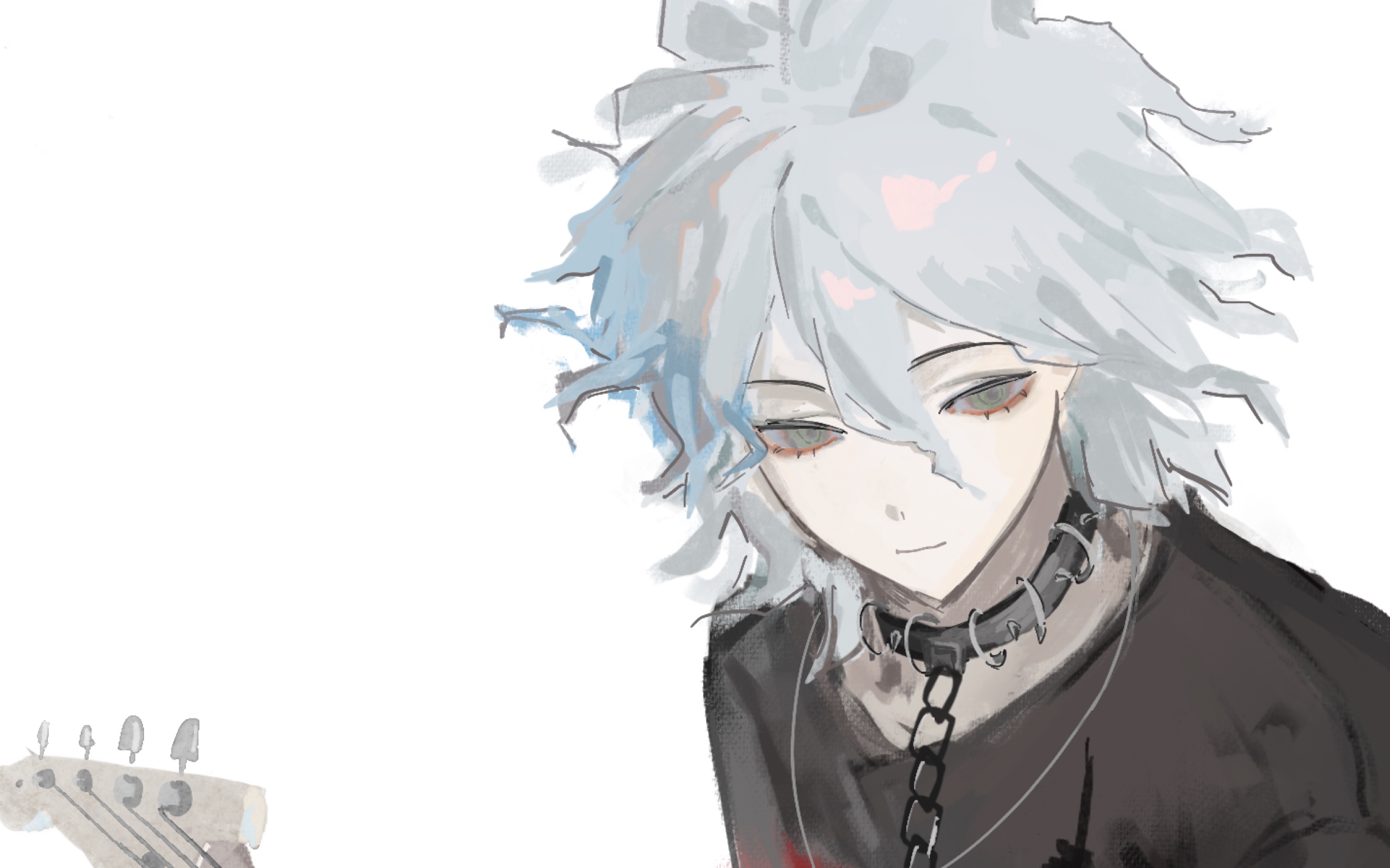 【弹丸论破】白毛宝宝-泡面猫头-泡面猫头-哔哩哔哩视频