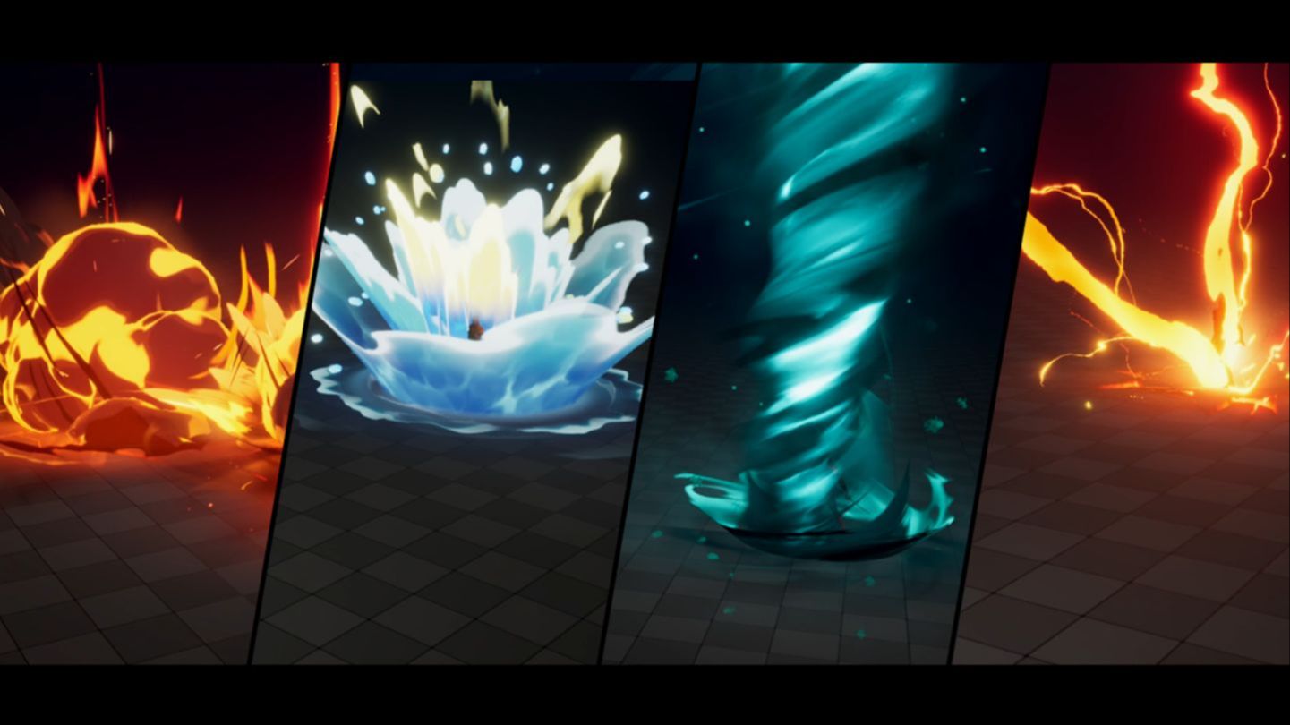 UE5+Houdini风格化火.水.风.雷.冰五大元素特效,Niagara粒子深度解析!-CGSmall游戏美术课堂-CGSmall游戏美术 ...