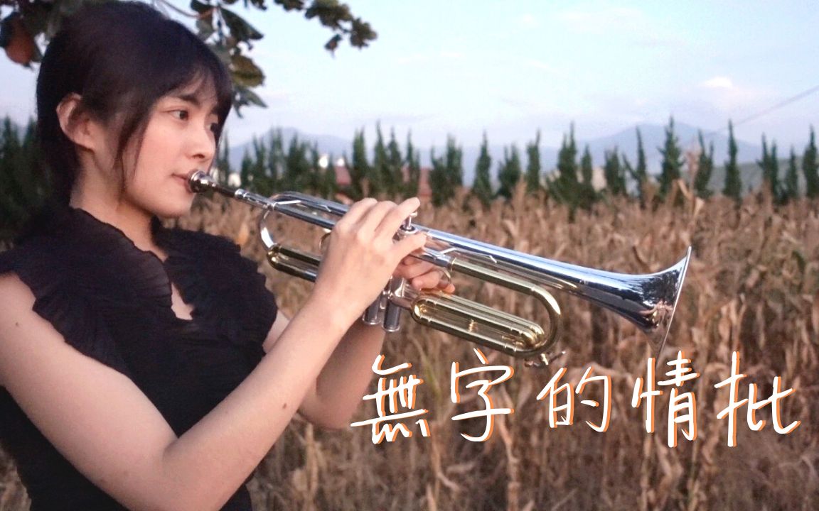 [图]懷舊台語老歌 黃乙玲「無字的情批」｜Trumpet Cover｜CarolBrass