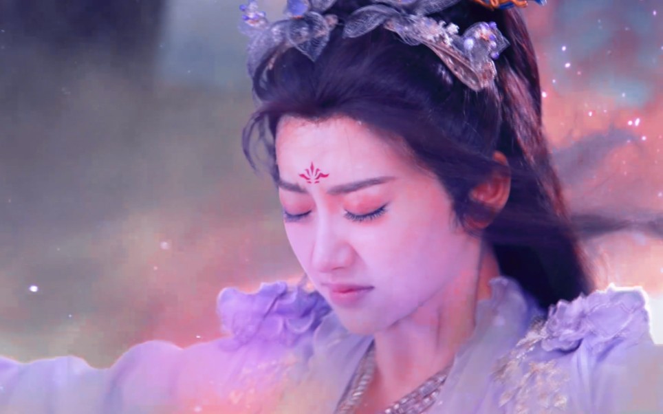 【景甜】最仙造型!唯一一次演神女