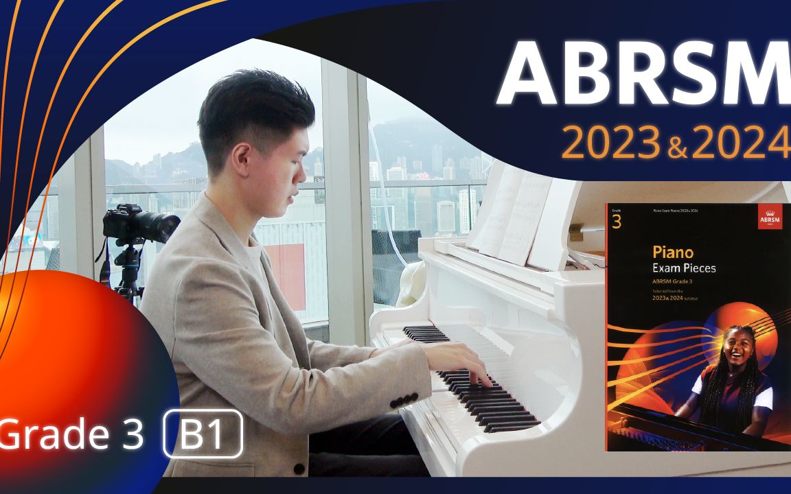 [图]ABRSM英皇钢琴考试三级 2023-2024年 B1 The Sad Ghost