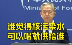 Download Video: 国际原子能机构总干事称福岛核污染水可以饮用 外交部回应