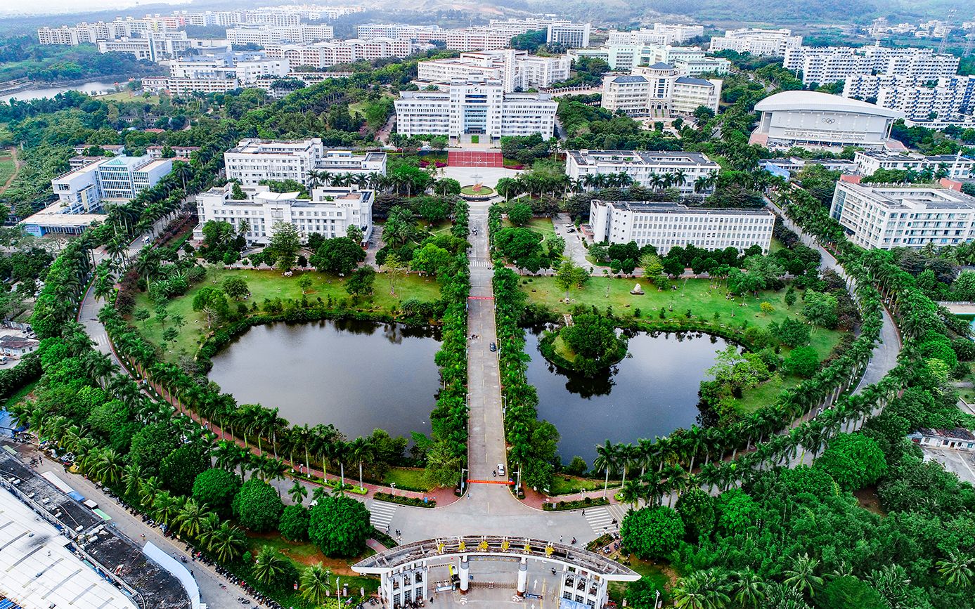 [图]航拍广东海洋大学丨天空之城的模样，峥嵘的忆记宝藏！