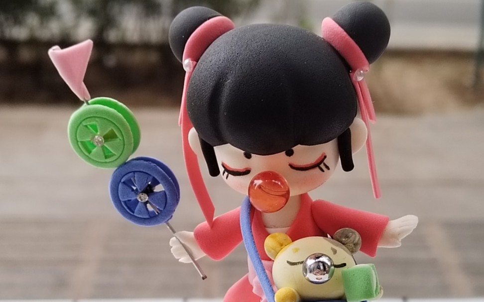 nanci盲盒金钗之年系列之放学堂超轻粘土制作手办