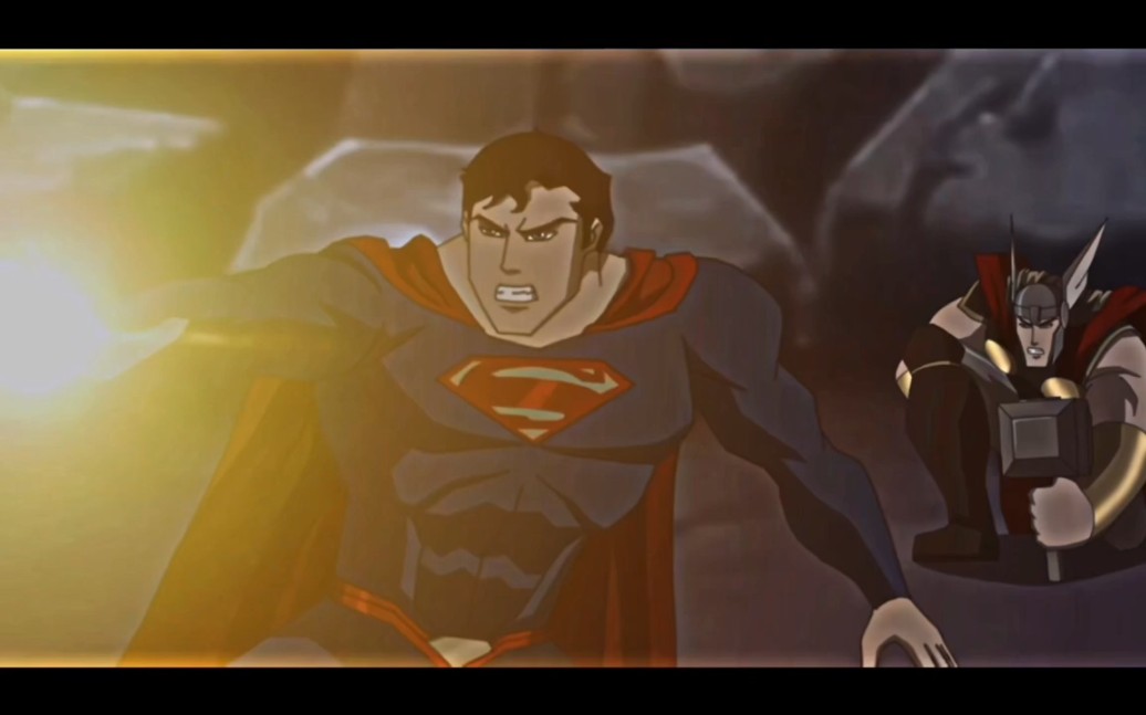 超人&雷神vs亥伯龙&黑亚当(第二部)