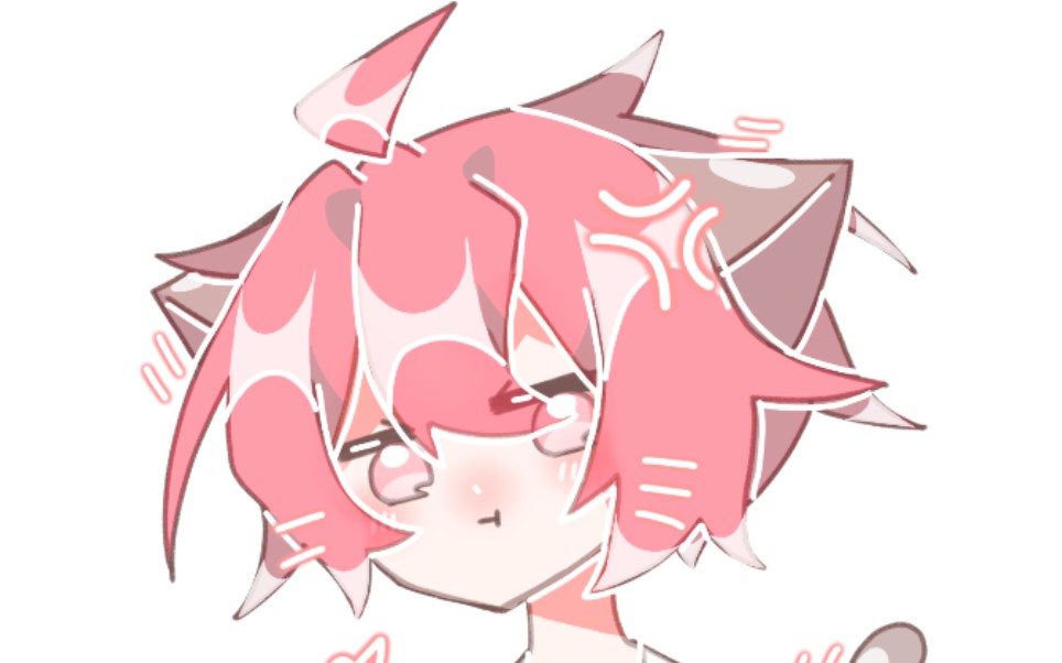 [方块学园/指绘]flame变成猫猫啦!