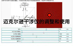 Скачать видео: 迈克尔逊干涉仪的调整和使用