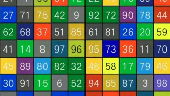 【99puzzle】数字华容道10×10，99.289秒完成！sub100！