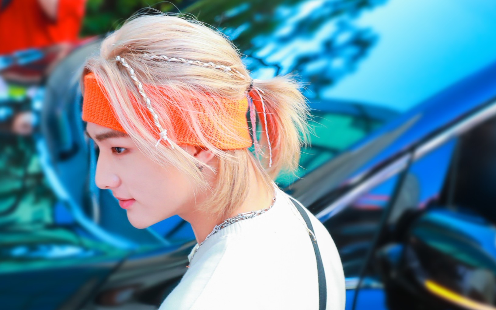 【黄铉辰】不愧是门面大人!金长发造型是出道以来的颜值巅峰!