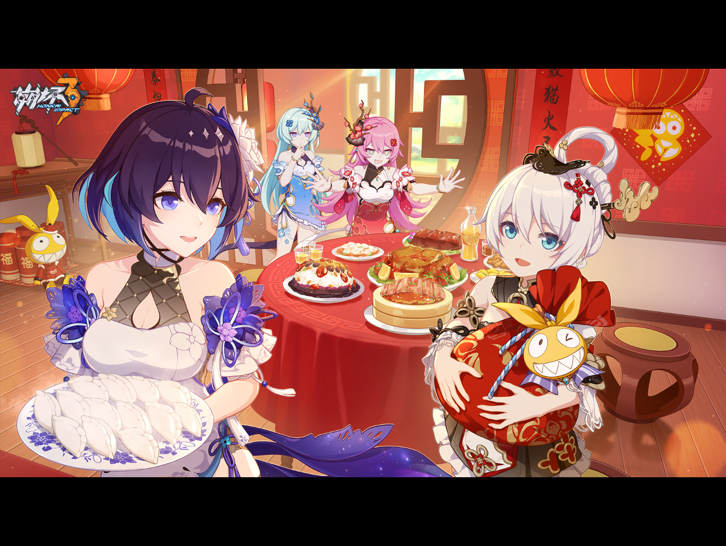 崩坏3女武神新春电话