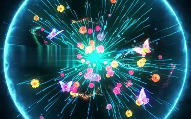 圆形投影 餐桌投影 裙摆投影裸眼5d光影餐厅投影视频 沉浸式酒店宴会