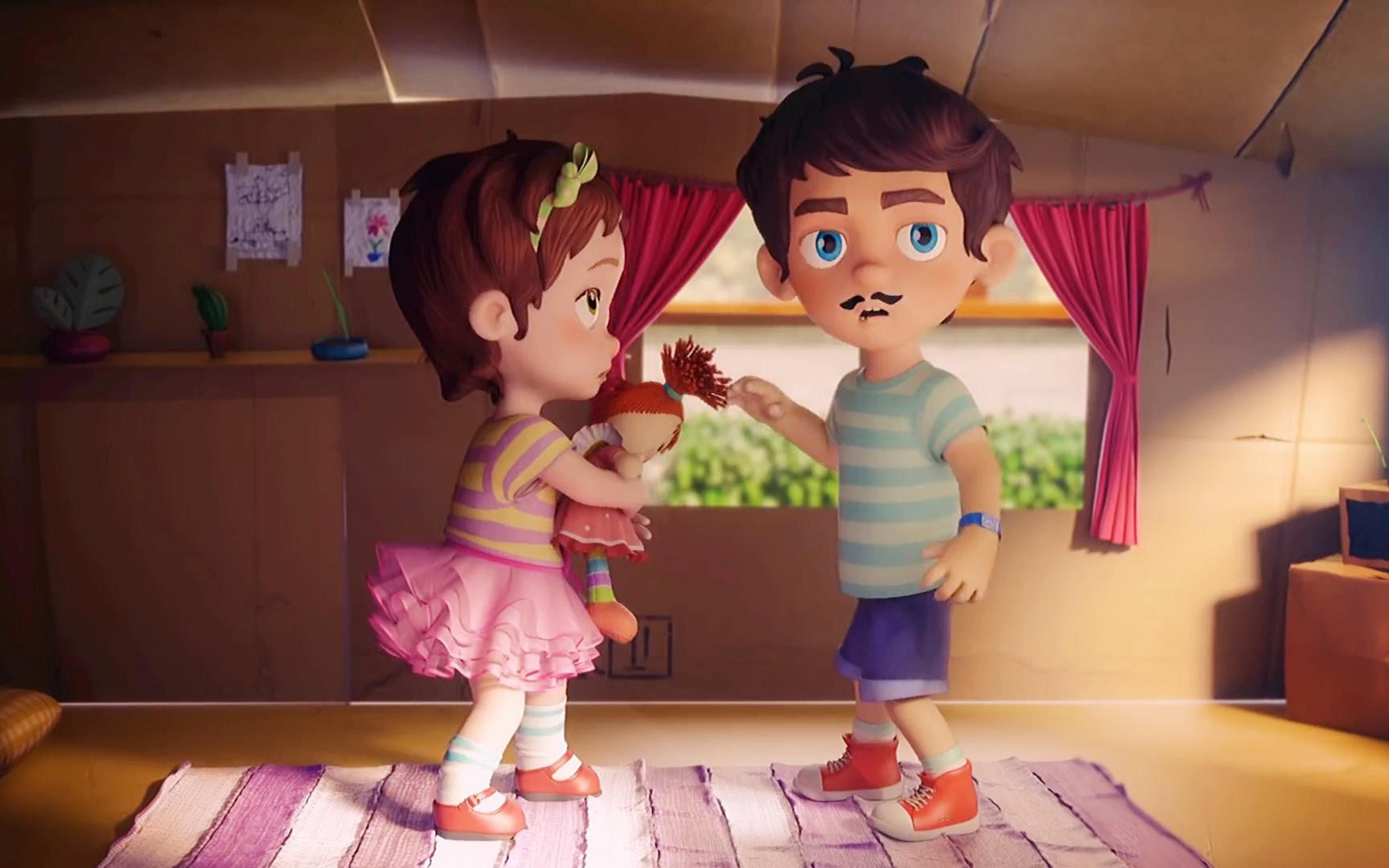 动漫短片《过家家游戏》小甜甜遇到暴力男孩_哔哩哔哩_bilibili