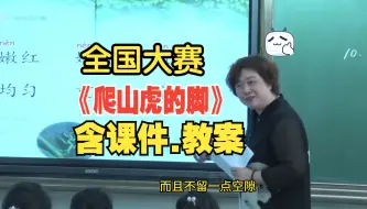 Télécharger la video: 一等奖！《爬山虎的脚》公开课优质课【新课标】