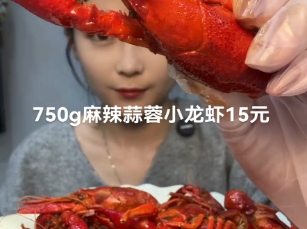 750g麻辣蒜蓉小龙虾15元 24年新虾麻辣味 湖北龙生食品生产麻辣蒜蓉小龙虾46钱湖北省荆州市江陵加热即食蒜泥蒜香小龙虾半成品预制菜柳伍麻辣小龙虾...