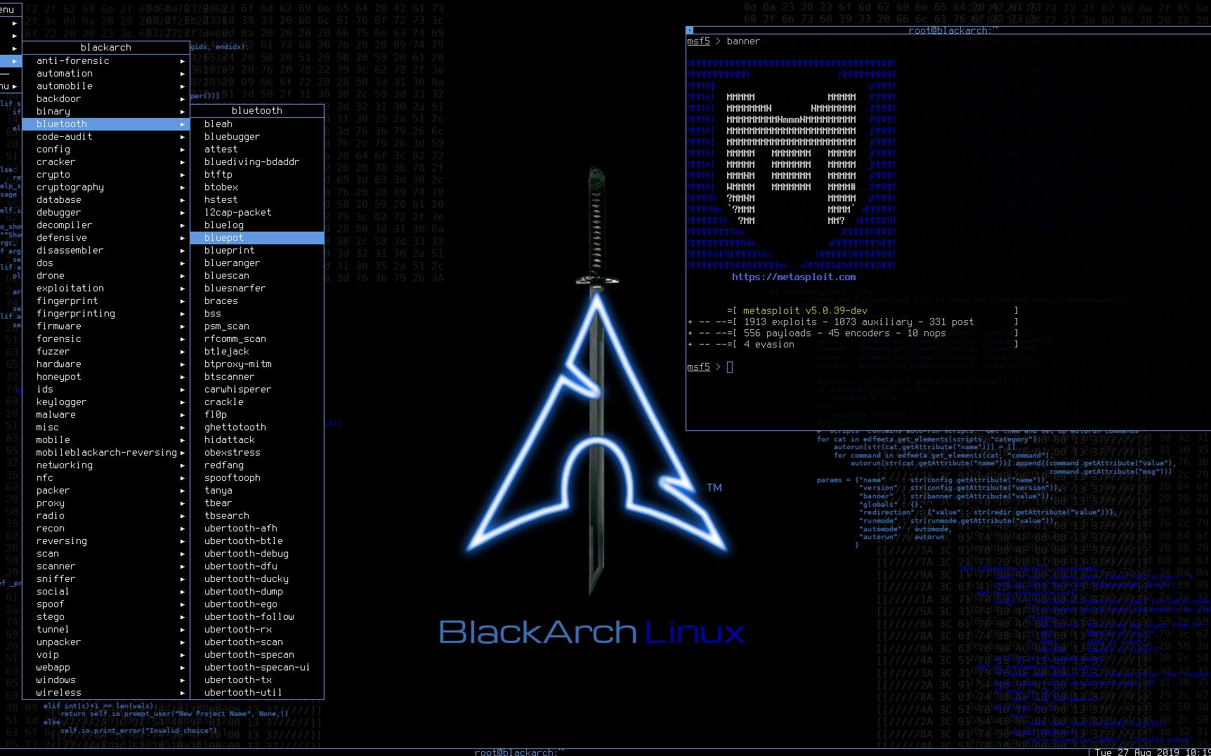 集成超过2500种渗透工具blackarch linux 2020.1.