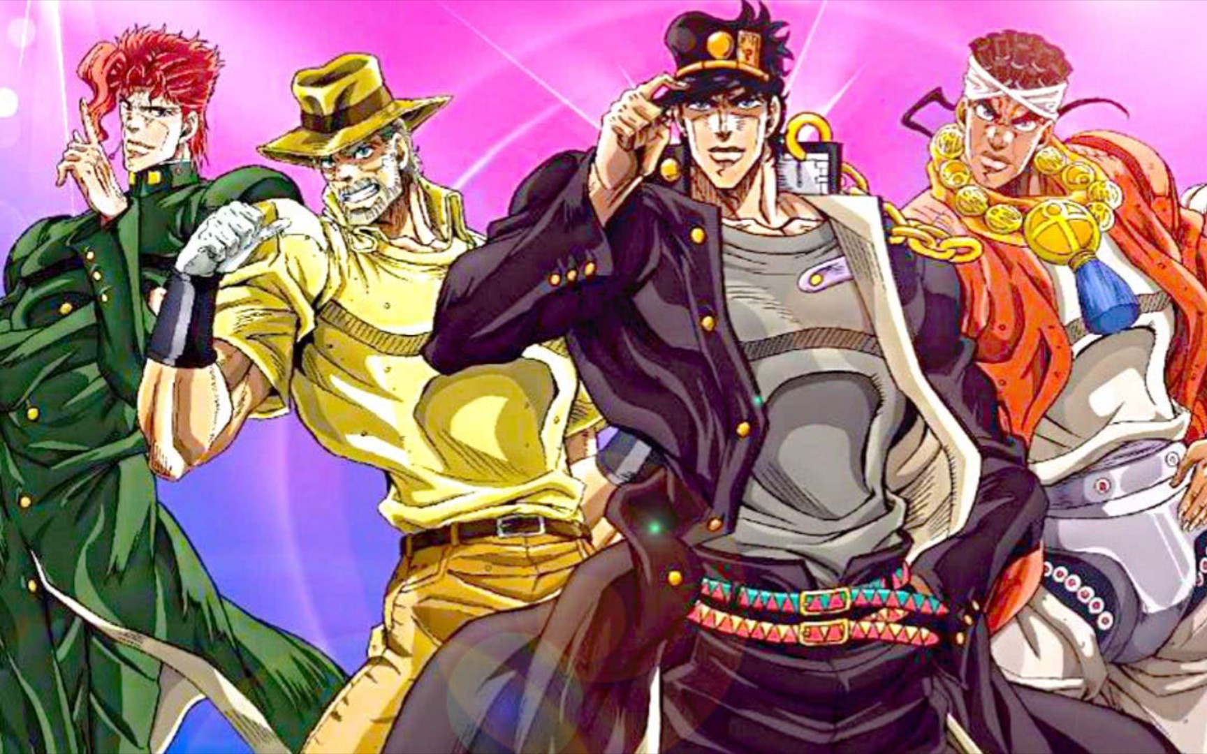 《jojo的奇妙冒险》我的心与行动没有丝毫的污点,全都是正义的!