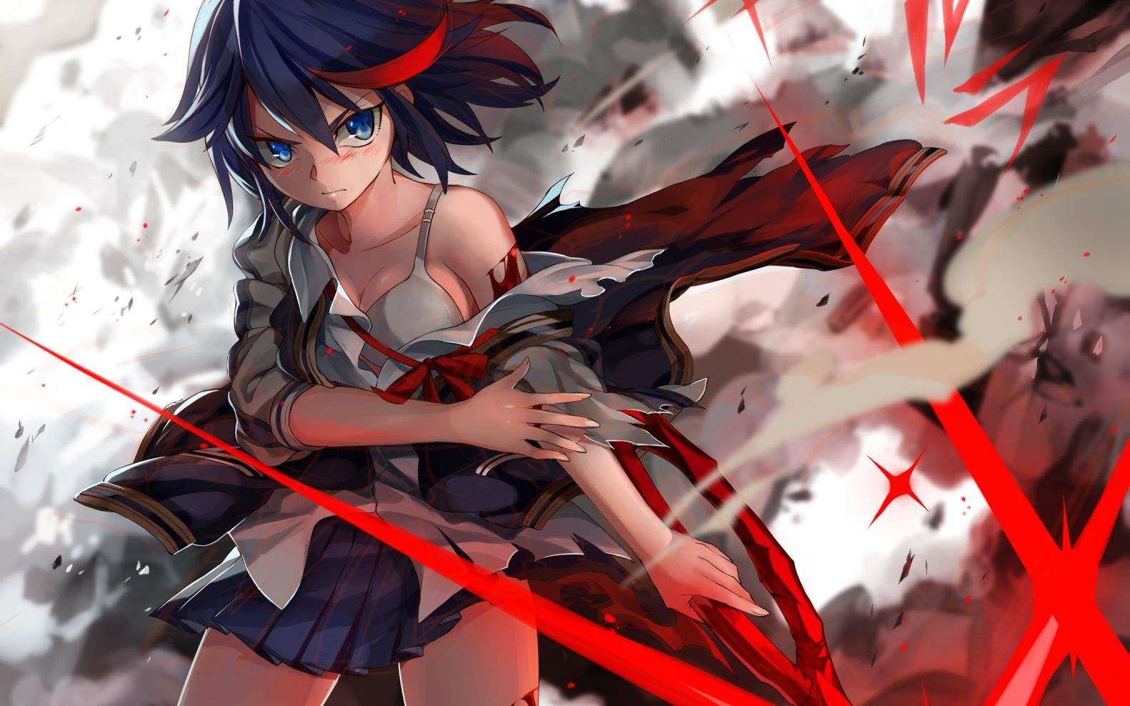 [图]【斩服少女/KILLLAKILL】女人的浪漫是什么！是爆衣！！