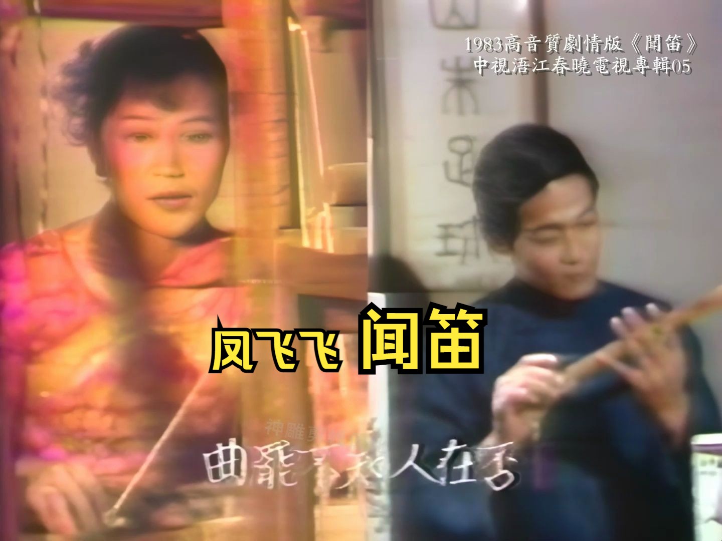 凤飞飞 高音质剧情版《闻笛》 1983中视《浯江春晓》电视专辑05哔哩哔哩bilibili