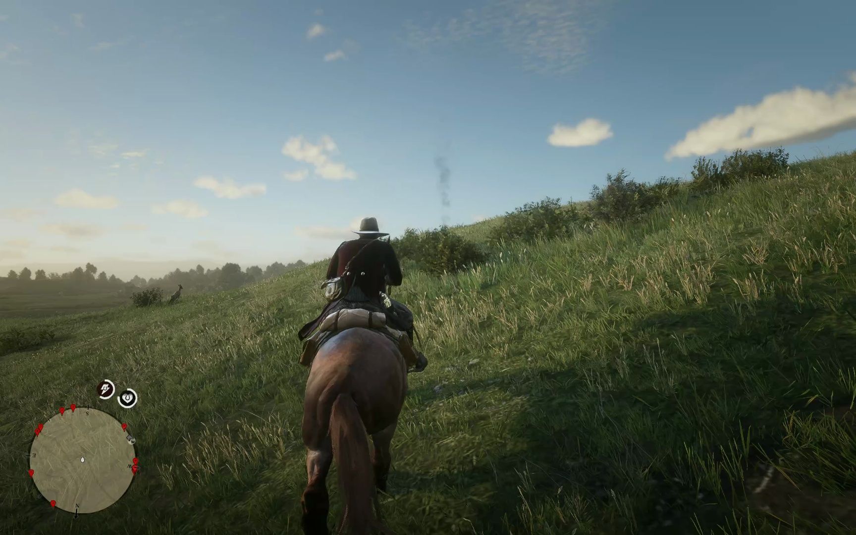 【荒野大镖客 救赎2】欣赏大地之心雨过天晴的清晨