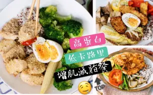 May Fit 年后健康饮食 三款高蛋白美味低卡減脂料理 适合料理新手 哔哩哔哩 つロ干杯 Bilibili