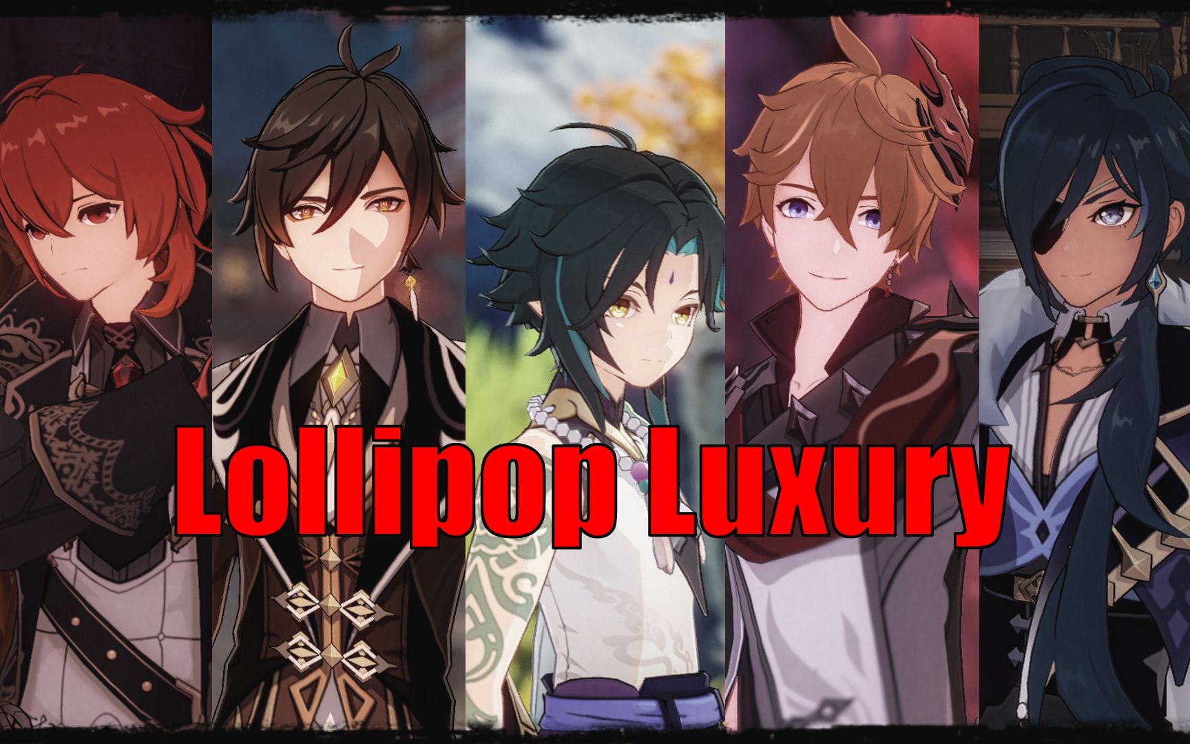 [图]【原神男团/涩气舔屏/欲】午夜场❈Lollipop Luxury（请勿外放）