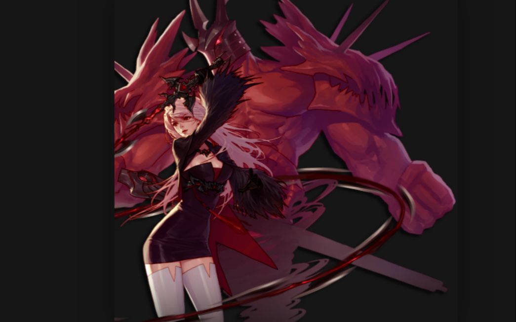 地下城无聊视频:契魔者(剑魔)技能欣赏_dnf_第一视角