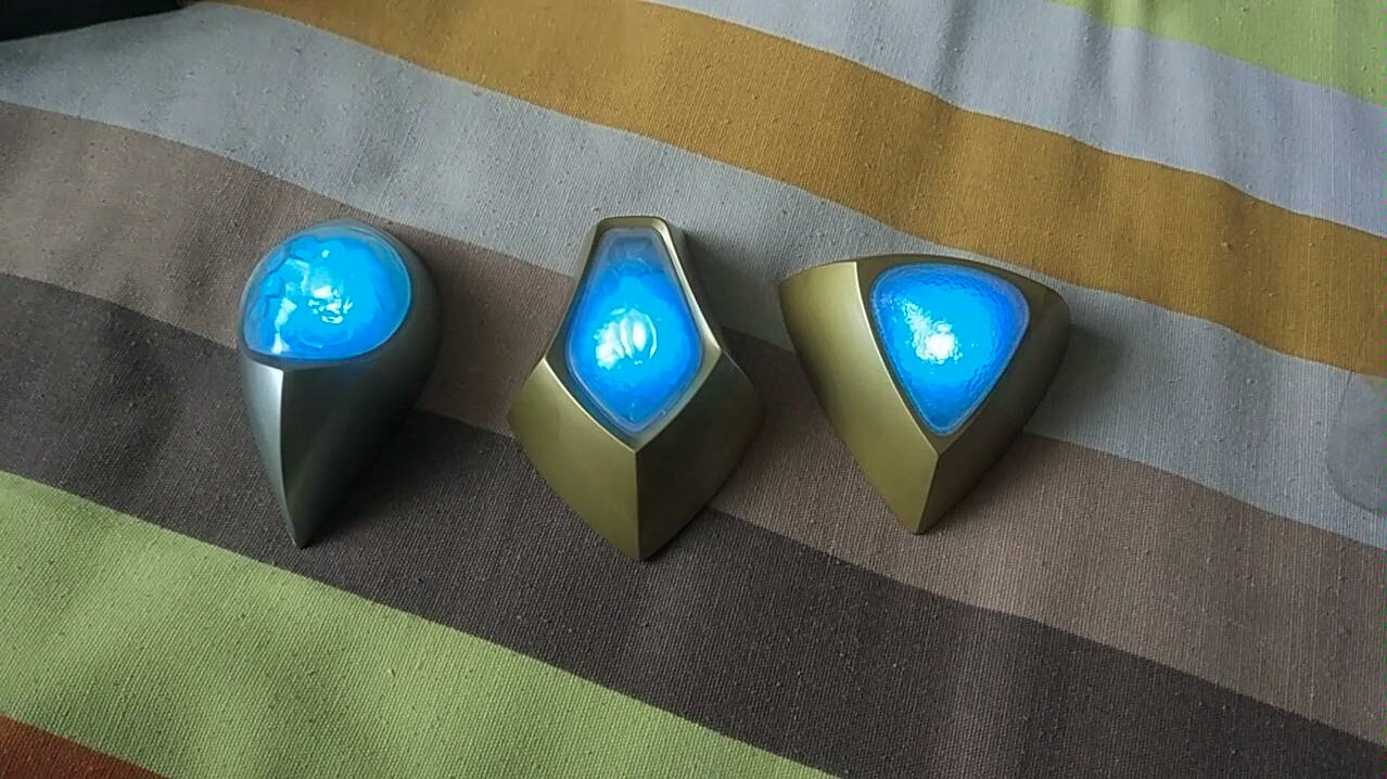 【小克模玩第1期】全网首发迪迦 戴拿 盖亚奥特曼胸灯开箱 pb限定