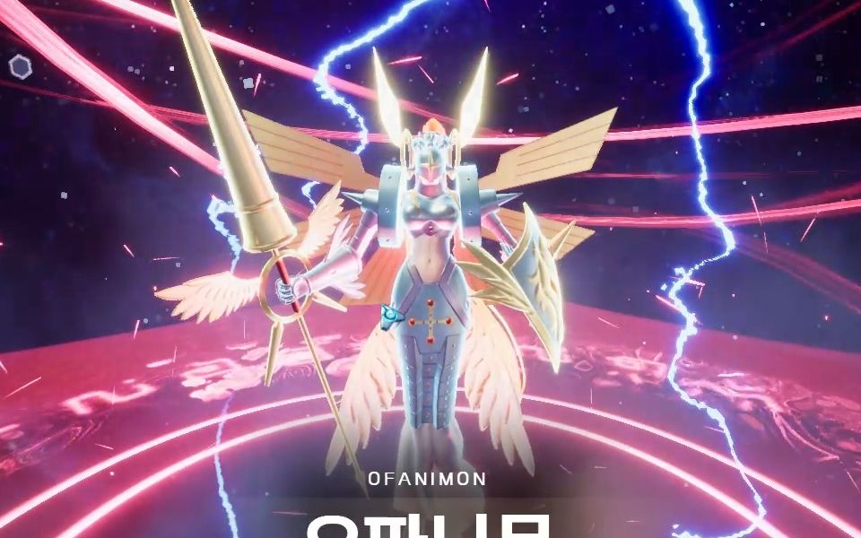 [图]【神圣天女兽】数码宝贝超级乱斗究极进化视频Digimon SuperRumble