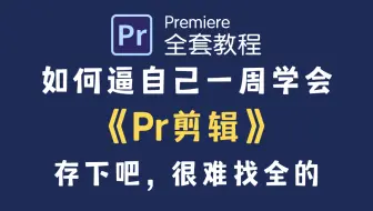 【全748集】目前B站最全最细的PR剪辑零基全套教程，2025最新版，包含所有干货！七天就能从小白到大神！少走99%的弯路！存下吧！很难找全的！