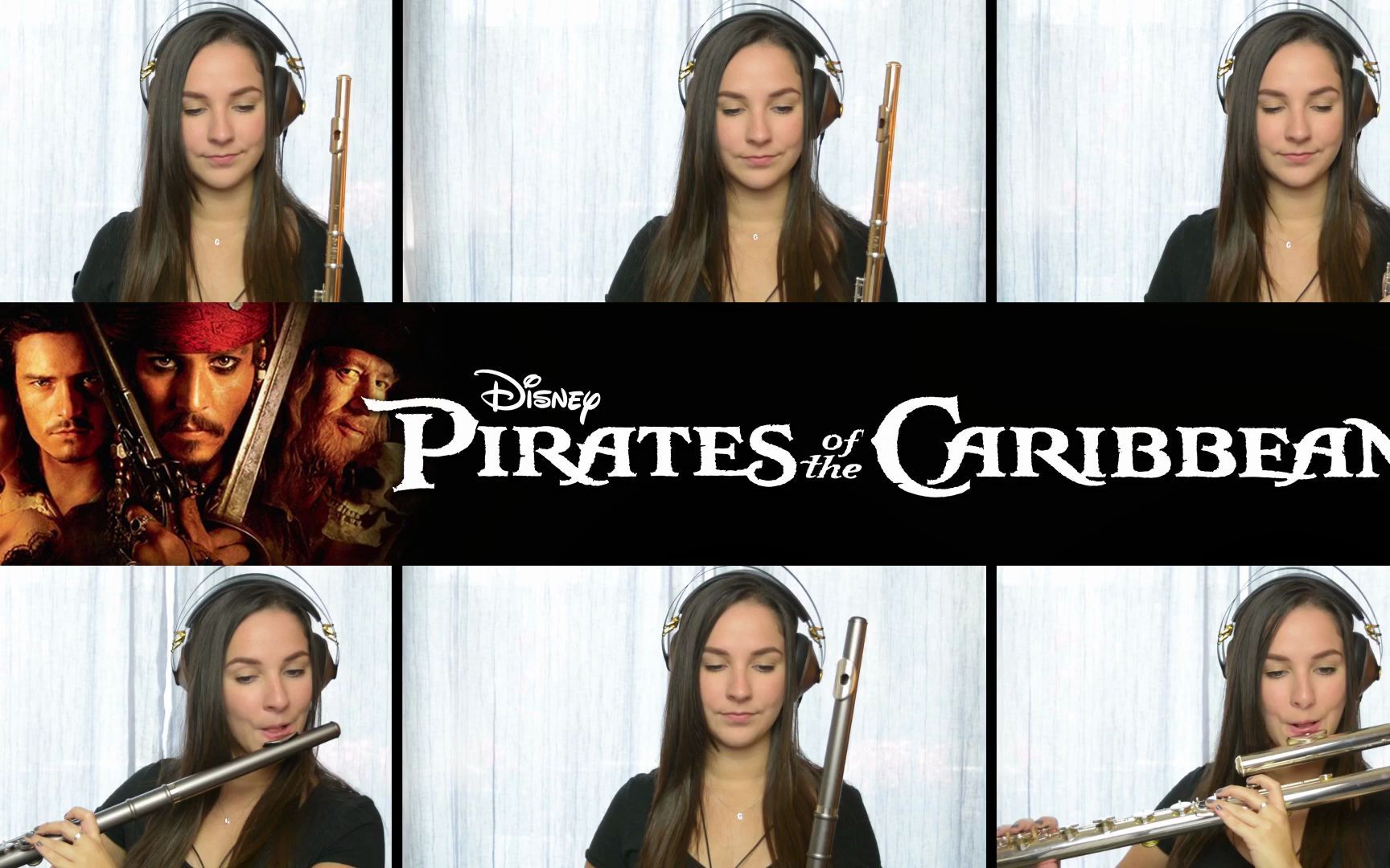 [图]【长笛重奏】Pirates  of the Caribbean Theme  加勒比海盗 主题 Arr.Gina Luciani