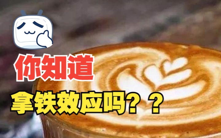 工资都去哪了?你知道拿铁效应吗?哔哩哔哩bilibili