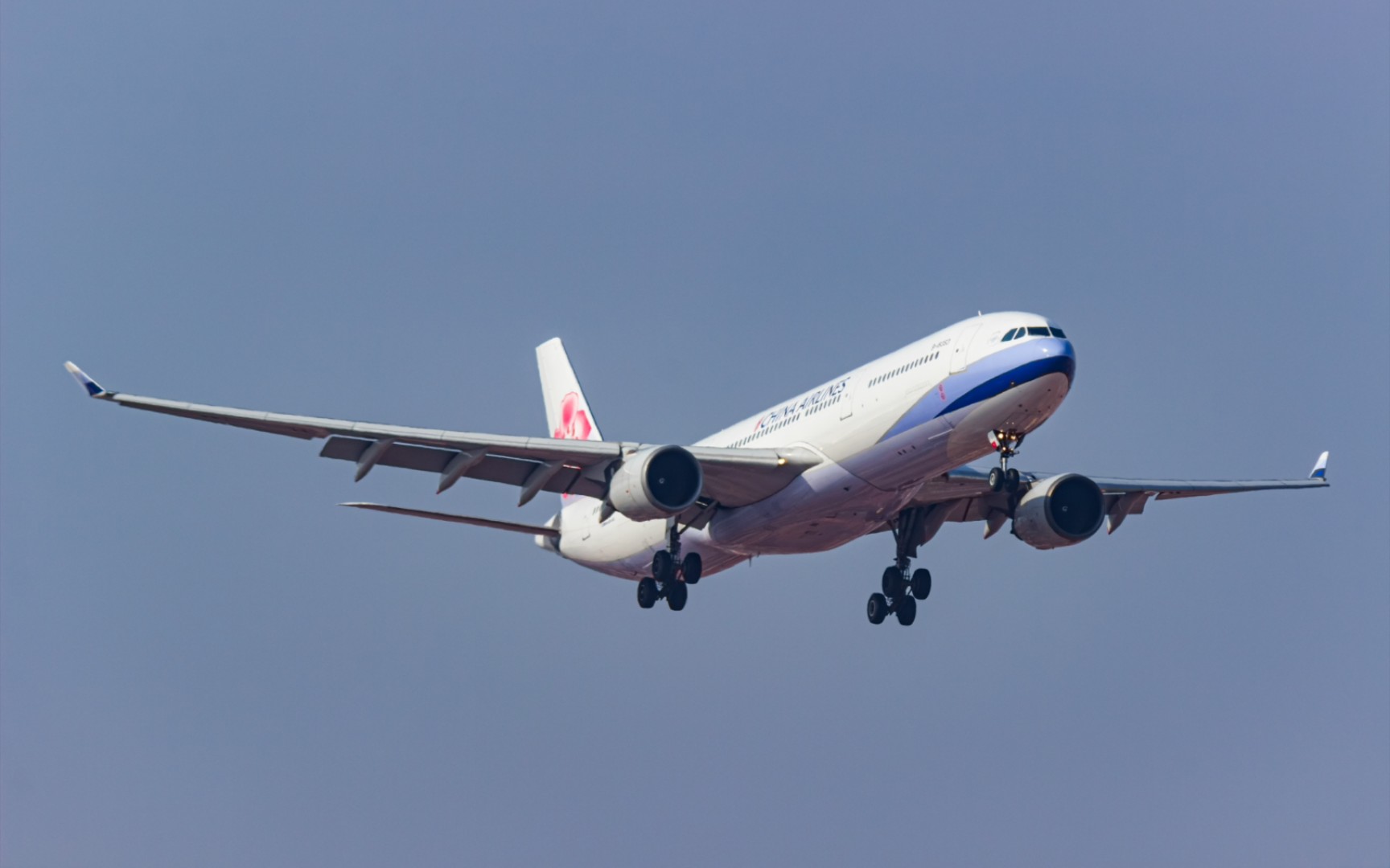 【库存】华航a330降落厦门高崎