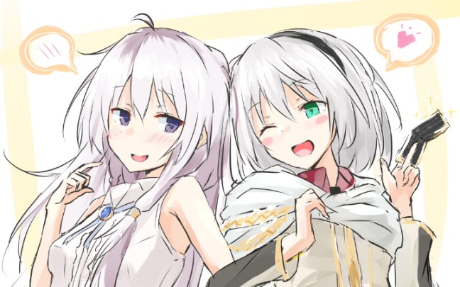 伊蕾娜和艾姆尼西亚也太甜了吧