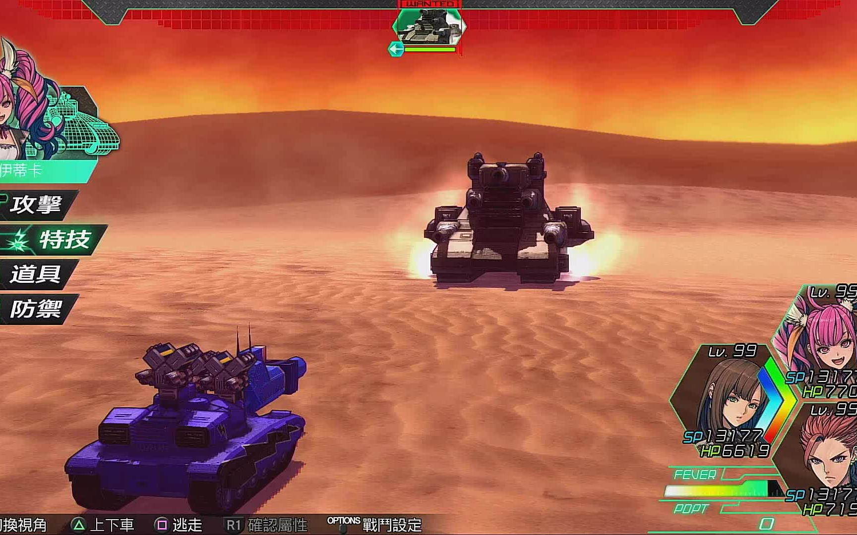 重装机兵xeno神级难度隆美尔幽魂战车