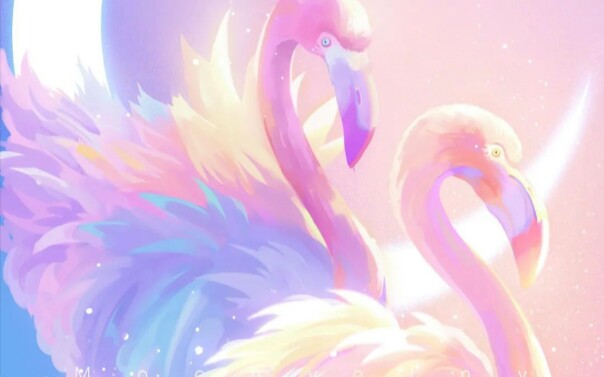 梦幻配色插画系列(2)〔第十九期〕_哔哩哔哩 (゜-゜)つロ 干杯~-bili