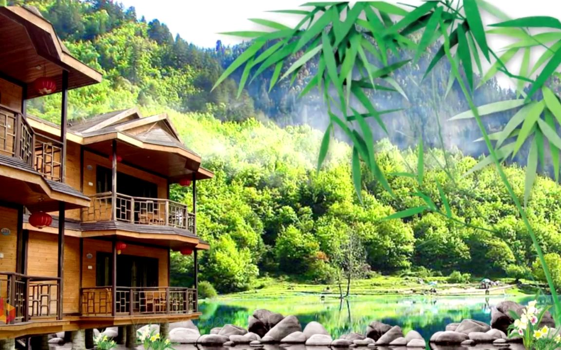 c120甘泉 彝族苗族布依族舞蹈歌曲演出led大屏幕背景视频素材