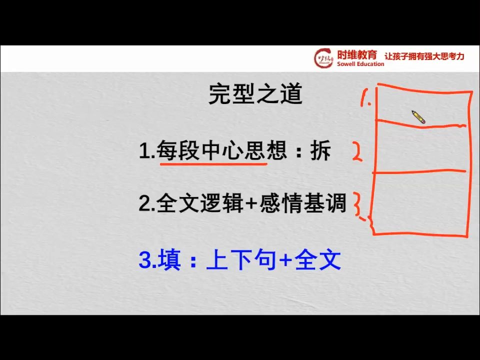 4.中考英语(四):完形填空高分技巧,上下文逻辑推理法哔哩哔哩bilibili