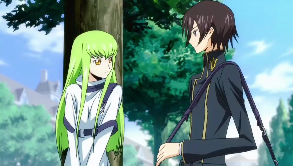 鲁路修:cc我需要你,cc留在我的身边