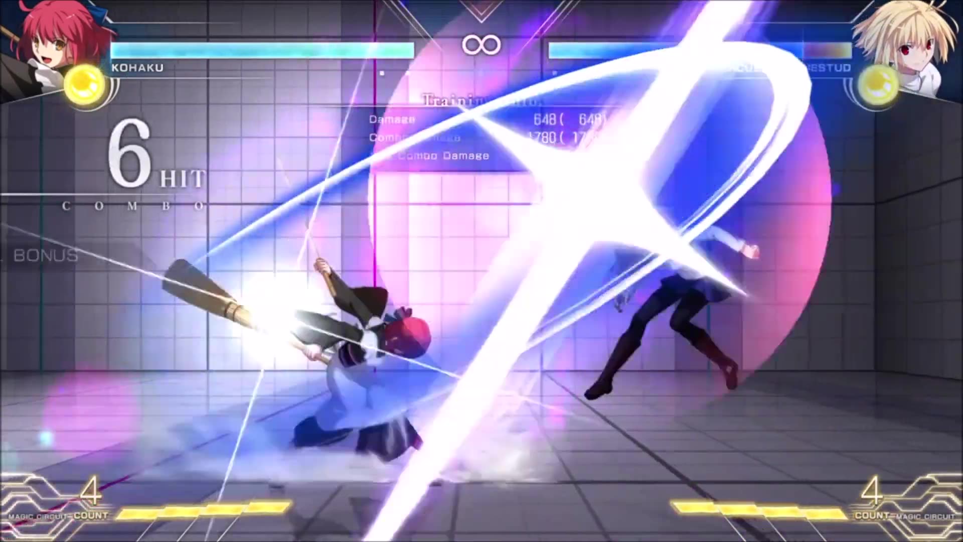 [图]「MELTY BLOOD: TYPE LUMINA」琥珀連続技