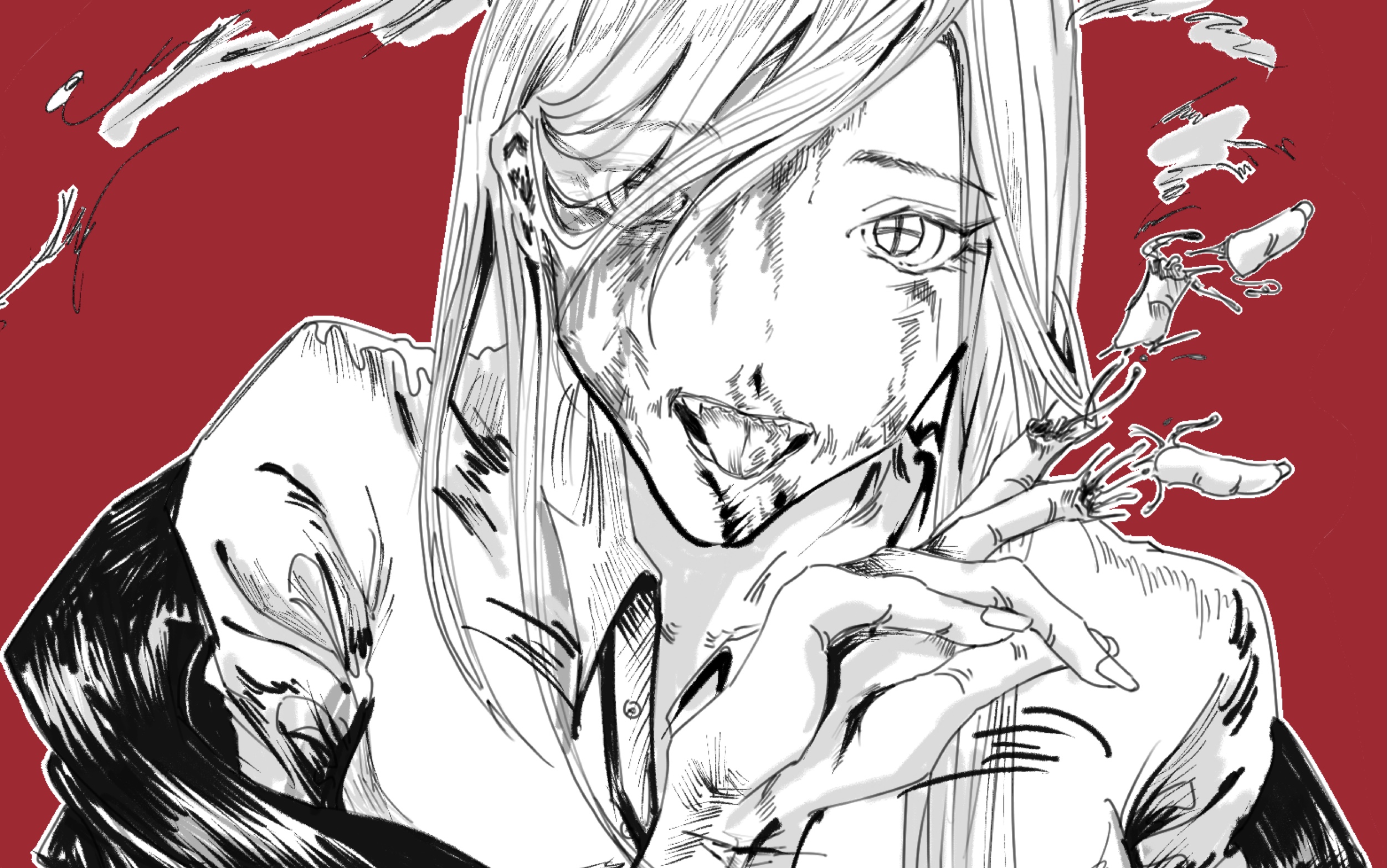 电锯人4min摸大力