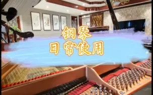 Télécharger la video: 钢琴日常使用小细节