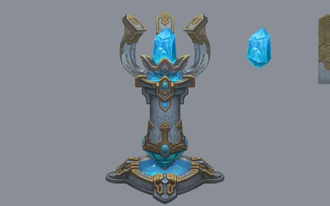 【3dmax】简单手绘"防御塔"低模基础模型制作,3dmax新手建模案例