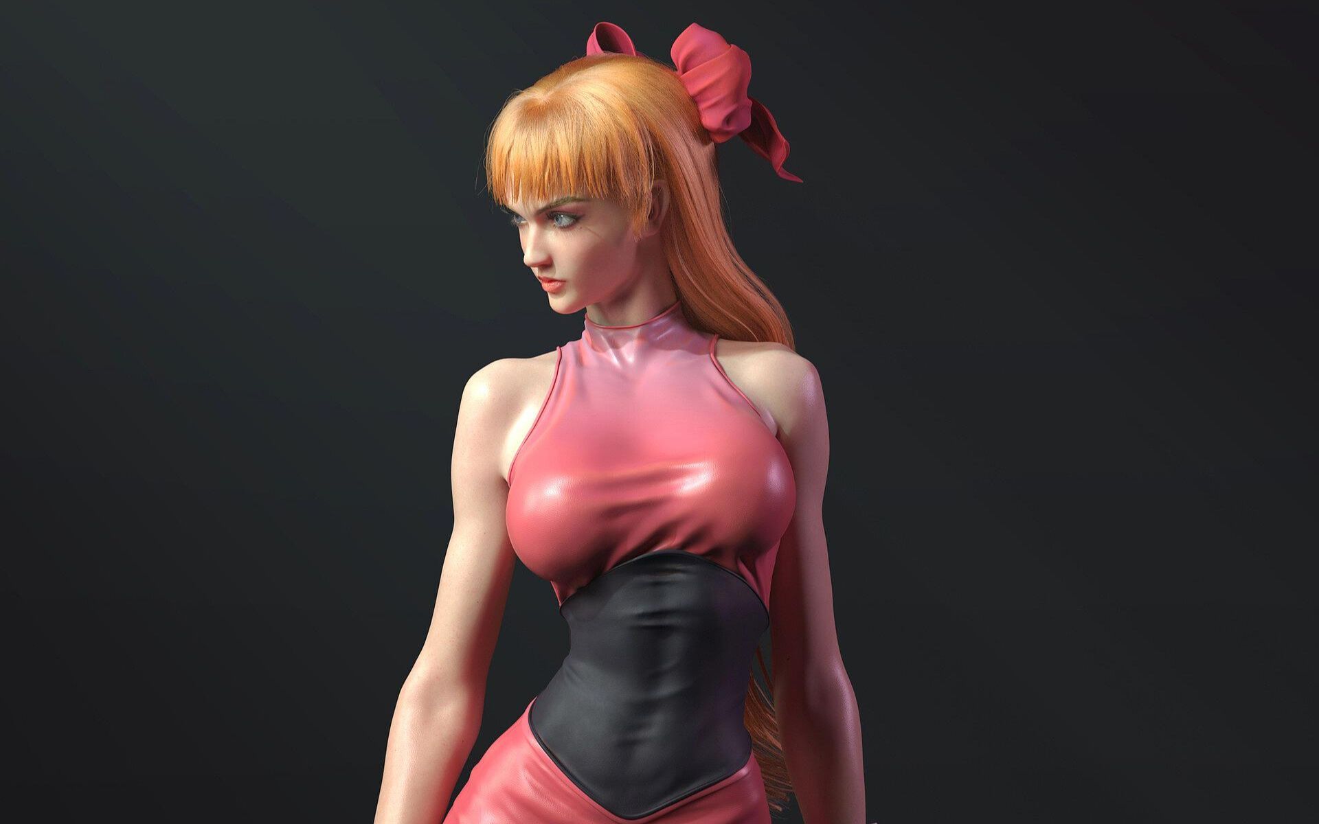 zbrush角色雕刻:零基础如何学习女性人物角色建模?美女老师手把手教学