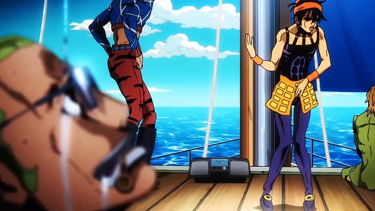 jojo的奇妙冒险黄金之风黑帮摇纯享版刻在dna里的舞蹈新人up求三连