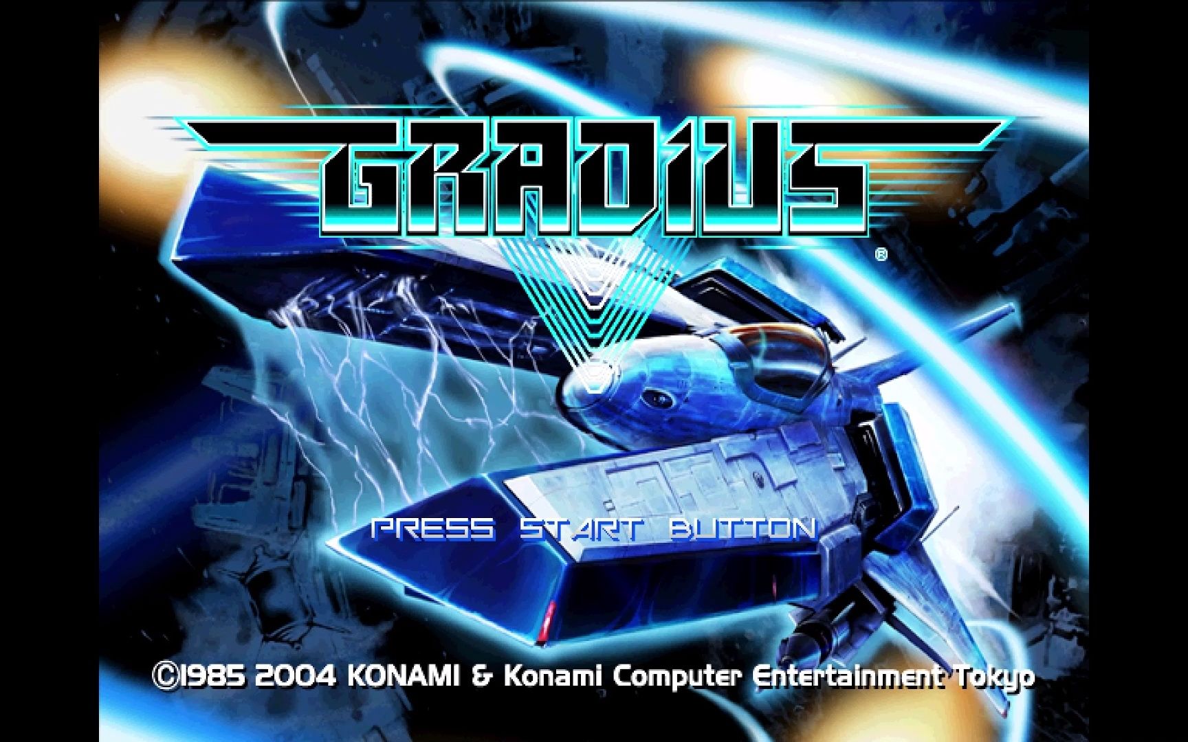 [图]PS2 宇宙巡航机5/Gradius V，Type1火枪+Mega，VeryHard 一周目 单人无伤全流程