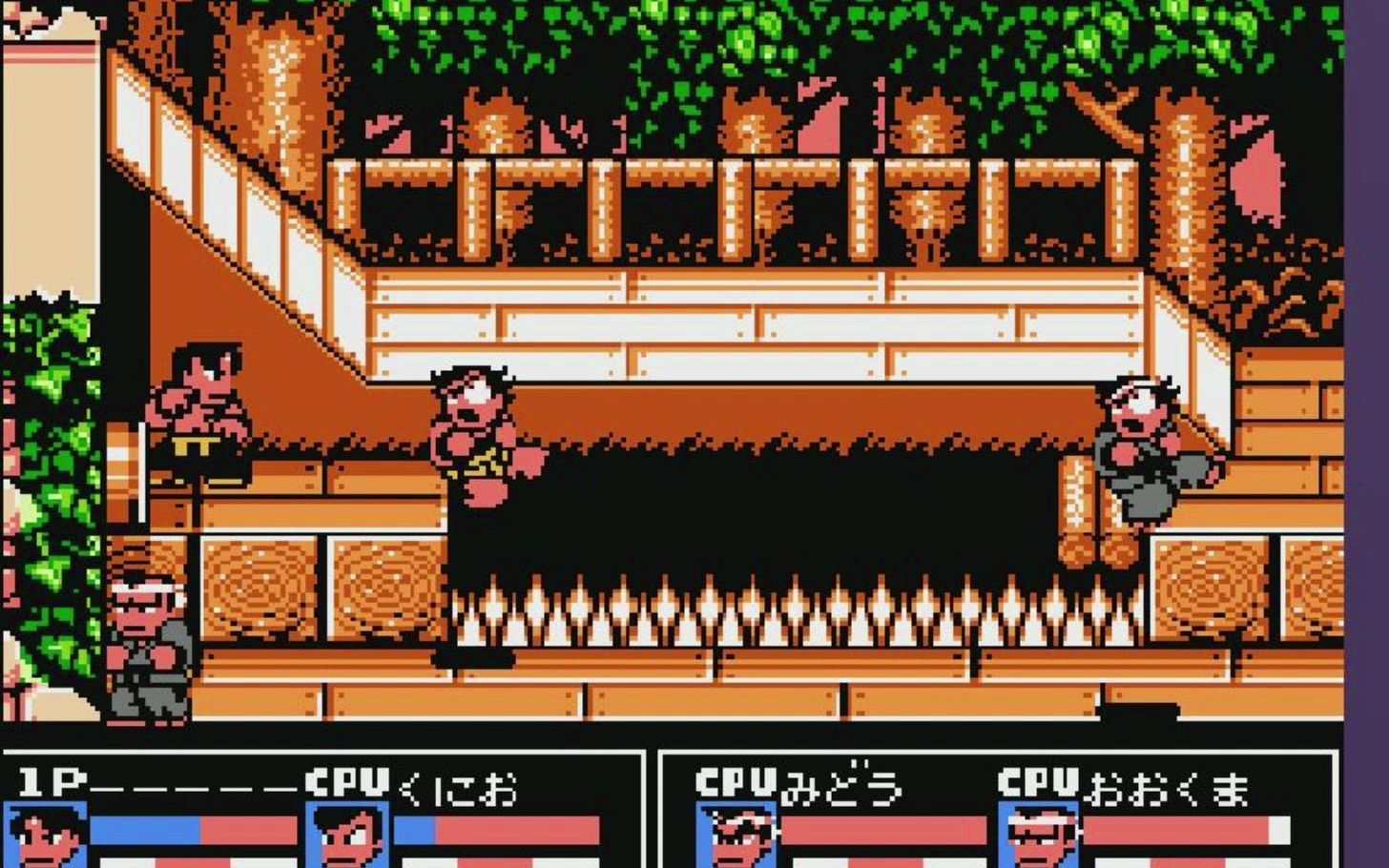 fc热血格斗森林关卡玩具多