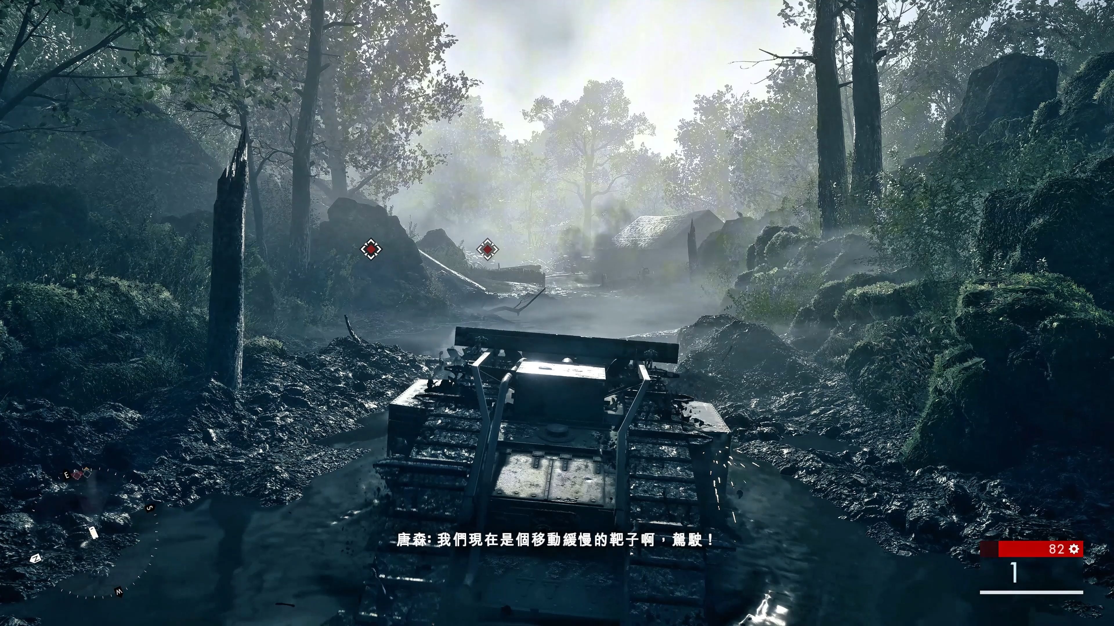 的战场氛围直接拉满,100g大小的原生画质一