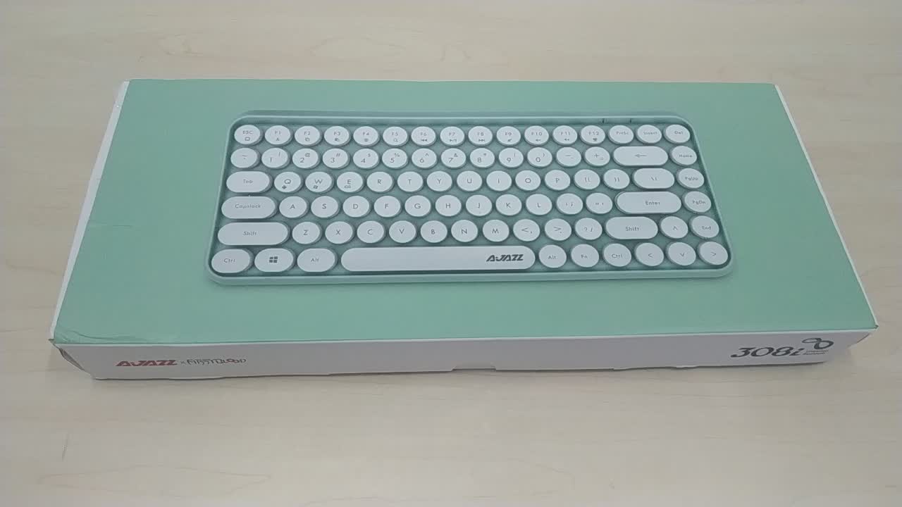 没有剪辑的粉色键盘开箱 黑爵308i_哔哩哔哩 (゜-゜)つロ 干杯~-bili