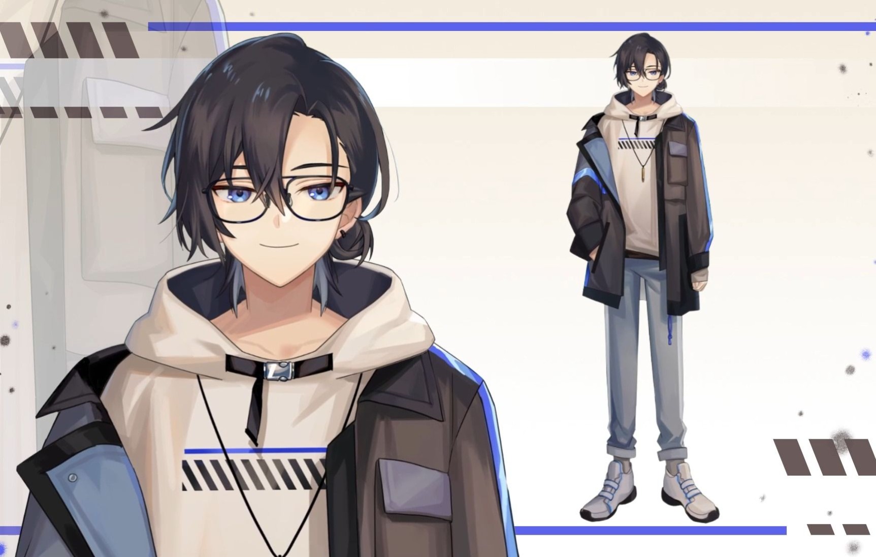 【live2d模型展示】气质帅哥,你喜欢吗?