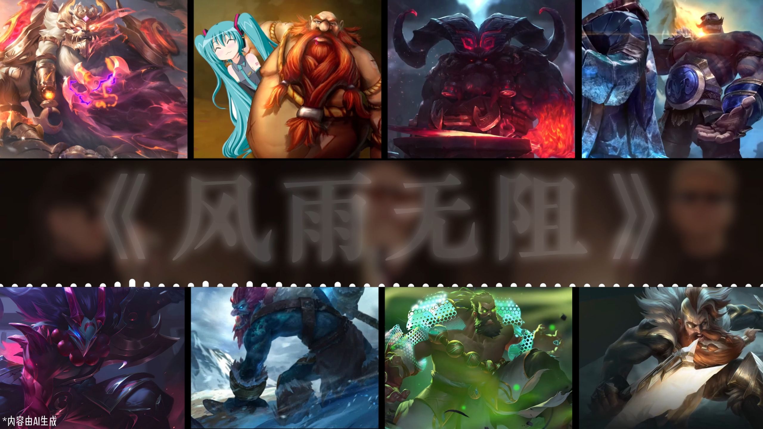 ⚡《风雨无阻》⚡【AI弗雷尔卓德】⚡你说扯不扯⚡